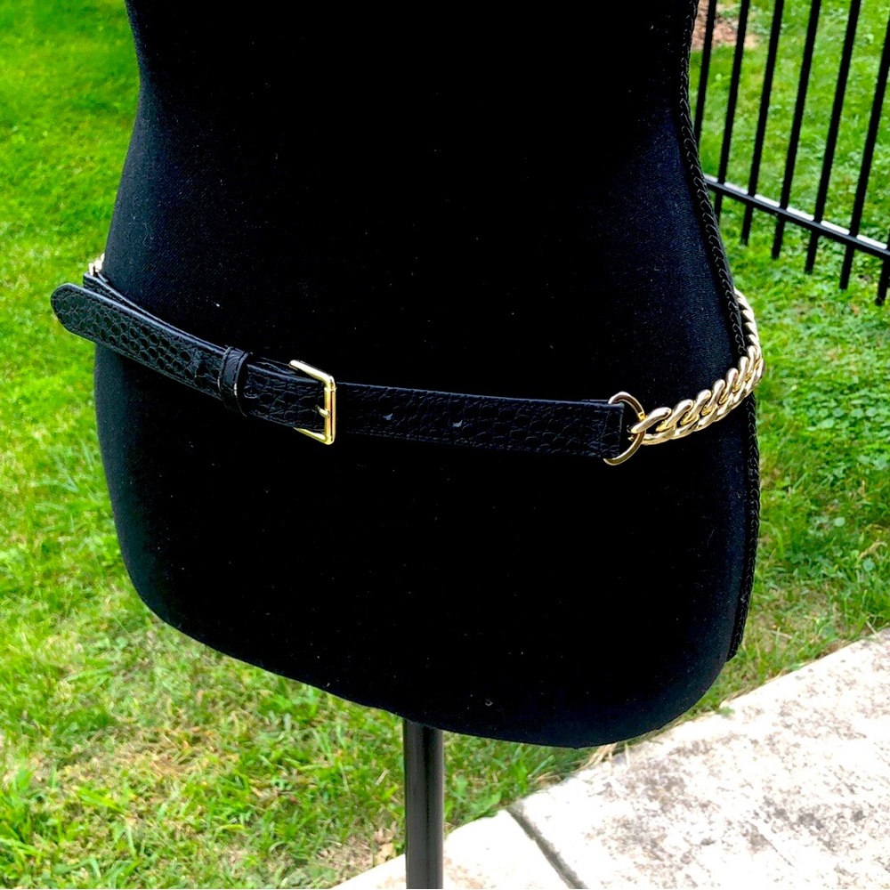 Black and Gold Belt
